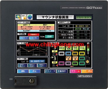 三菱 5.7英寸觸摸屏 GT1555-VTBD